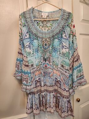 Spell Lover's Retreat Embellished Tunic, XS